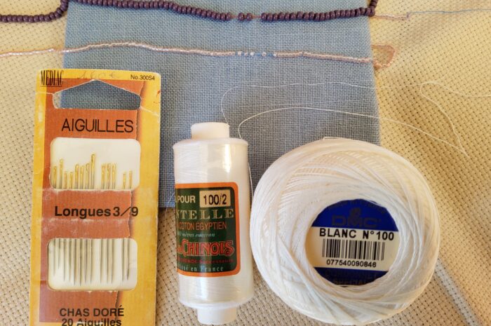 Numérotation des aiguilles, des perles, titrage du fil